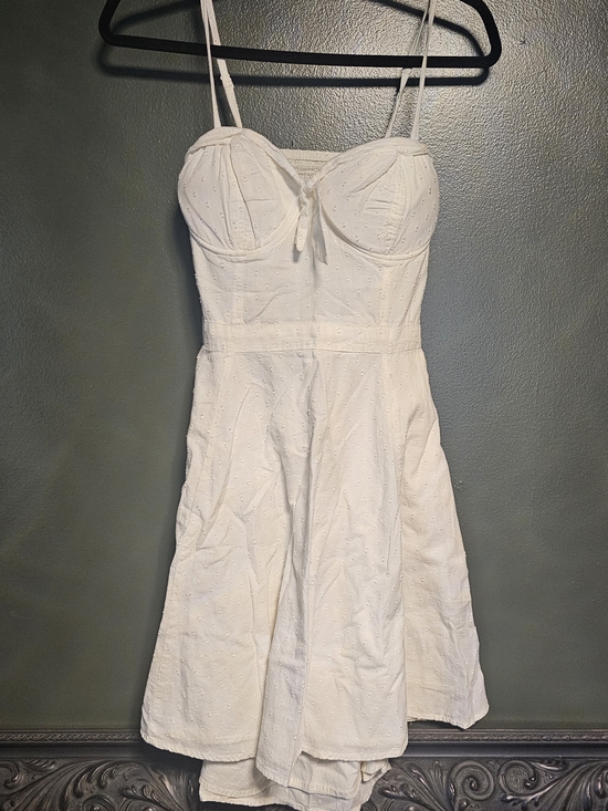 Jessica Simpson Dresses & Skirts - White Eyelet Spaghetti Strap Sundress- Jessica Simpson